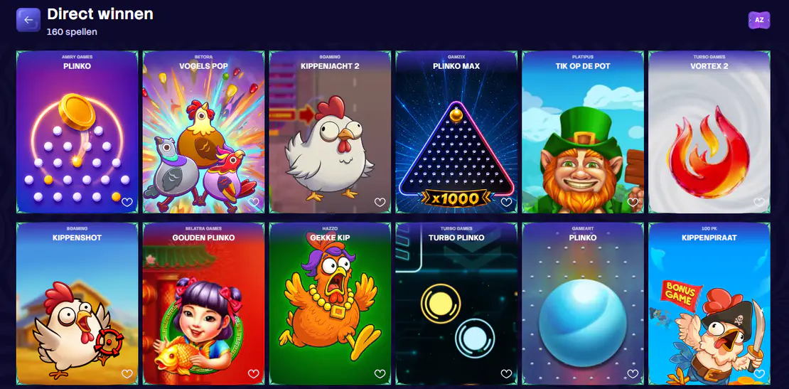 spinogrino casino direct winnen